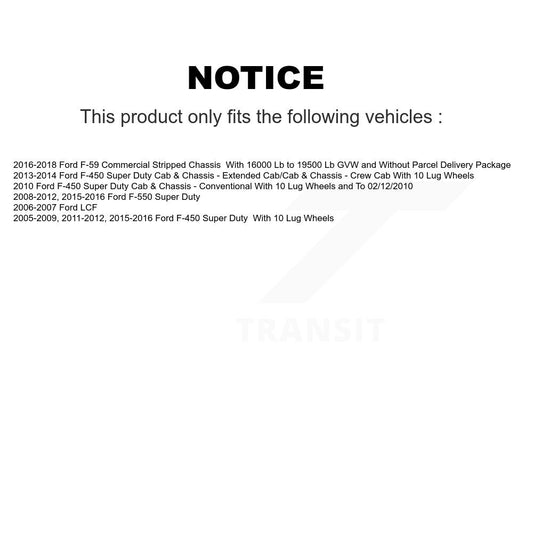 Brake Pads Kit-KTN-100573 - Kit.bestparts.ca