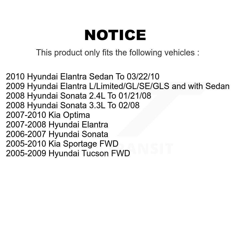 Brake Pads Kit-KTN-100657 - Kit.bestparts.ca Kit.bestparts.ca