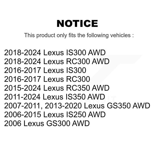 Suspension Stabilizer Bar Link Kit-KTR-100842 - Kit.bestparts.ca