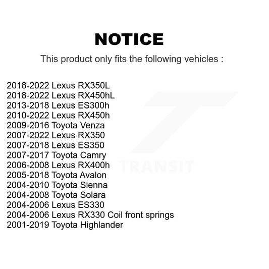Suspension Control Arm Bushing Kit-KTR-102237 - Kit.bestparts.ca