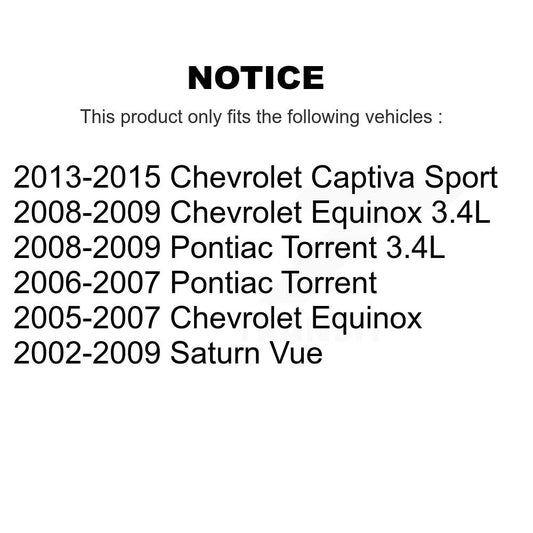 Suspension Control Arm Bushing Kit-KTR-102269 - Kit.bestparts.ca