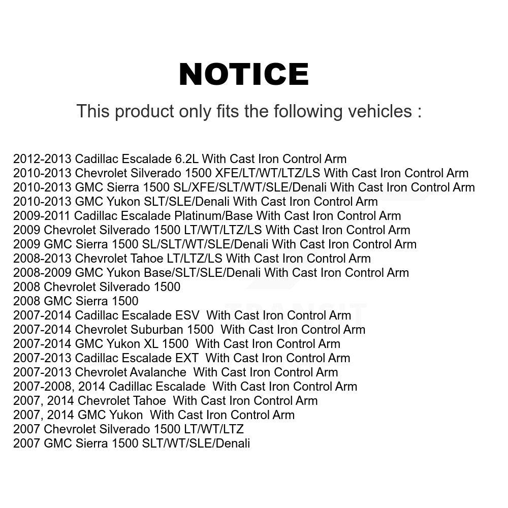 Suspension Ball Joint Kit-KTR-102363 - Kit.bestparts.ca Kit.bestparts.ca