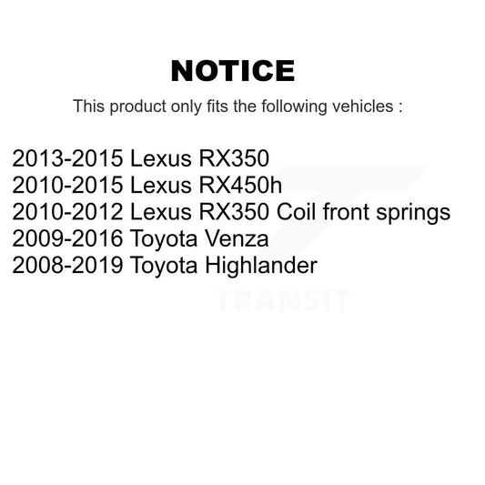 Suspension Control Arm Ball Joint Assembly Kit-KTR-102698 - Kit.bestparts.ca