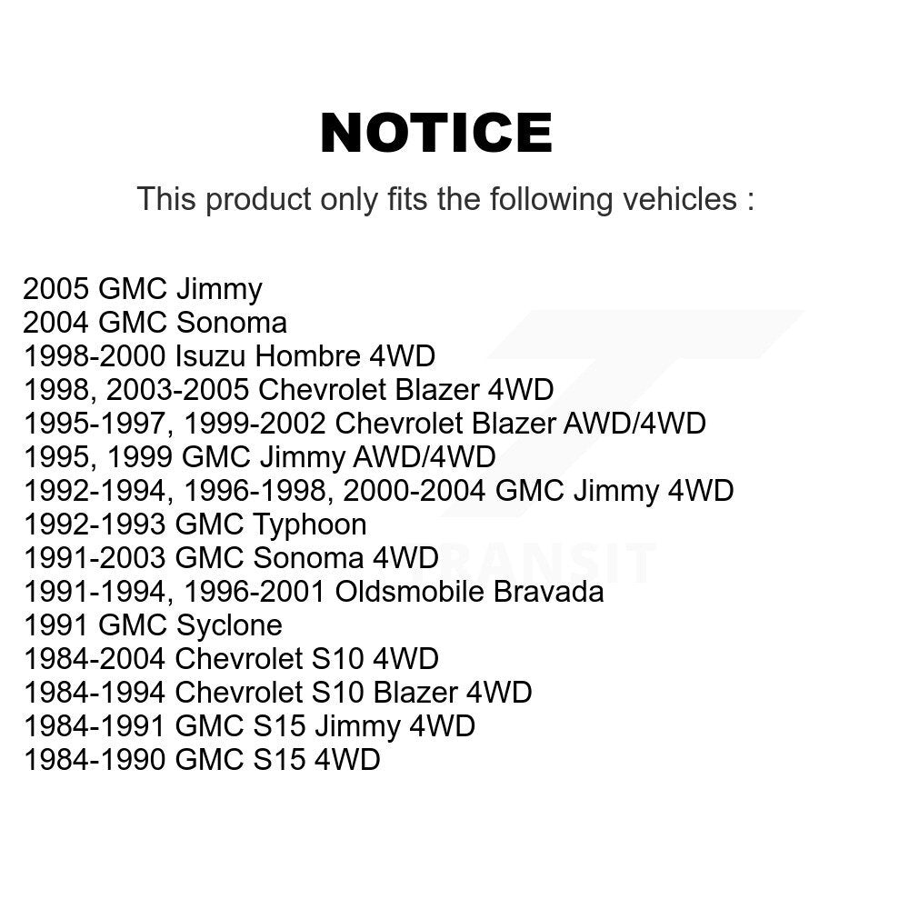 Suspension Control Arm Ball Joint Assembly Kit-KTR-103356 - Kit.bestparts.ca Kit.bestparts.ca