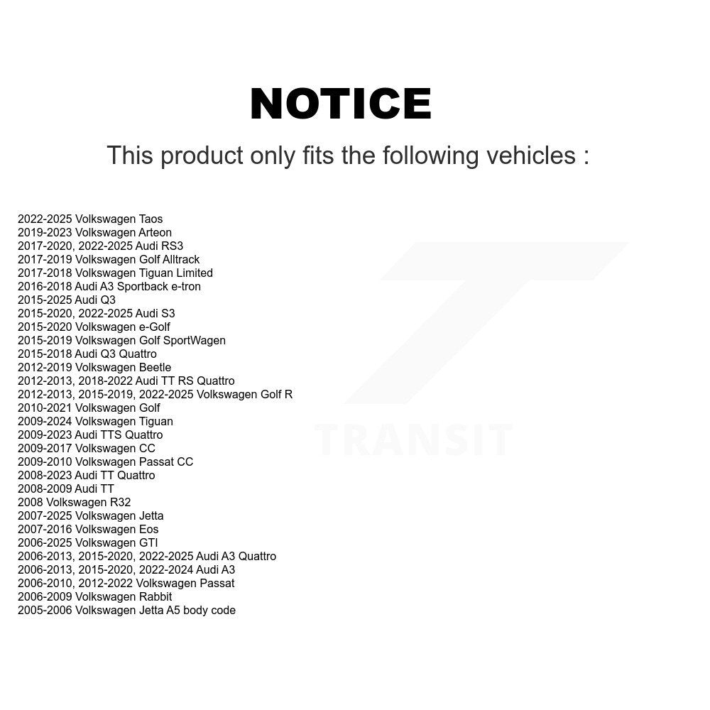 Suspension Control Arm Bushing Kit-KTR-104501 - Kit.bestparts.ca Kit.bestparts.ca