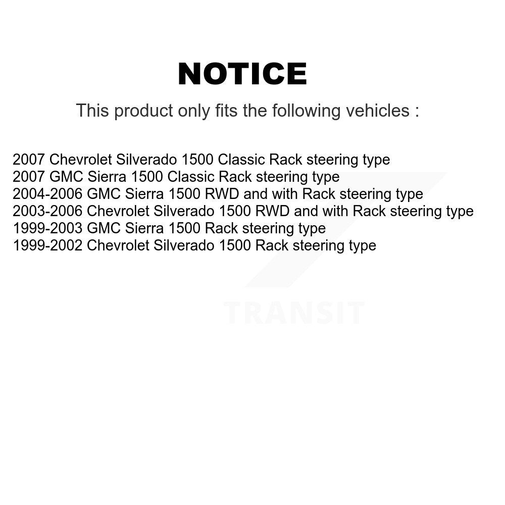 Steering Tie Rod End Kit-KTR-104774 - Kit.bestparts.ca Kit.bestparts.ca