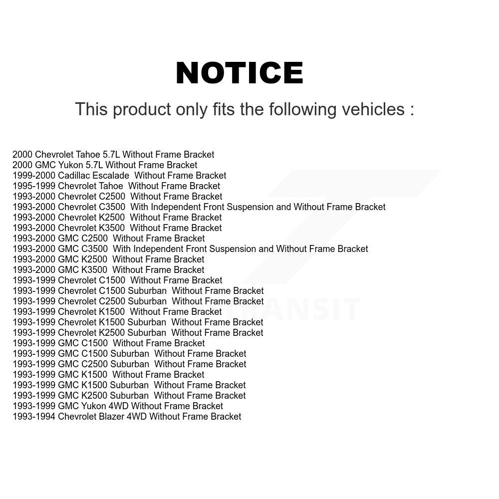 Steering Idler Arm Kit-KTR-105117 - Kit.bestparts.ca Kit.bestparts.ca