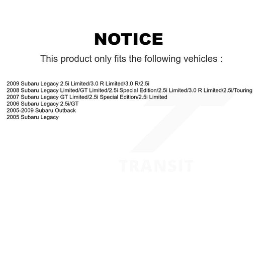 Suspension Control Arm Kit-KTR-105179 - Kit.bestparts.ca