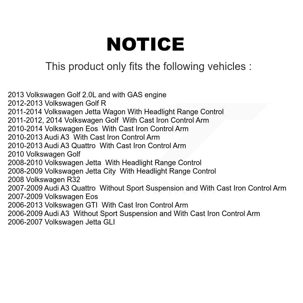 Suspension Control Arm Kit-KTR-105181 - Kit.bestparts.ca Kit.bestparts.ca