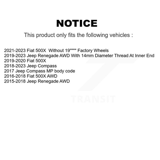Suspension Control Arm Ball Joint Assembly Kit-KTR-105272 - Kit.bestparts.ca