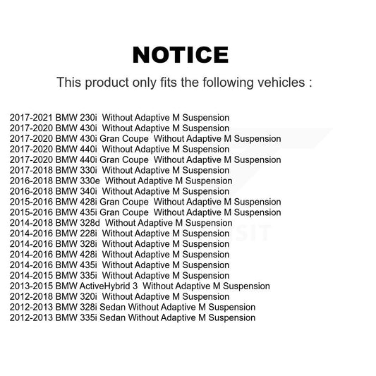 Suspension Stabilizer Bar Link Kit-KTR-105361