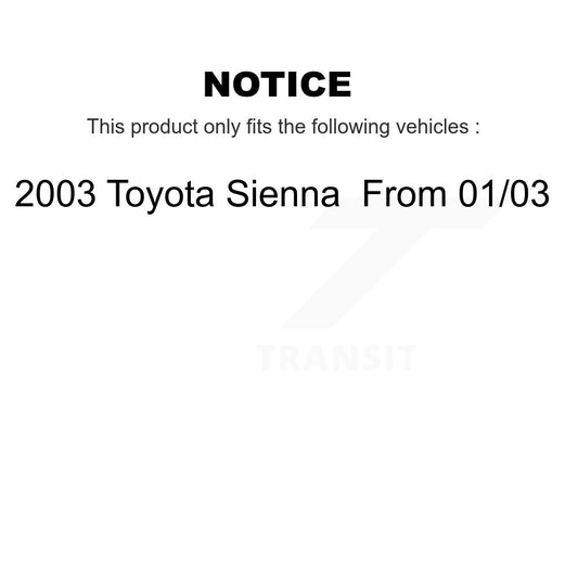 Suspension Ball Joint Kit-KTR-105547