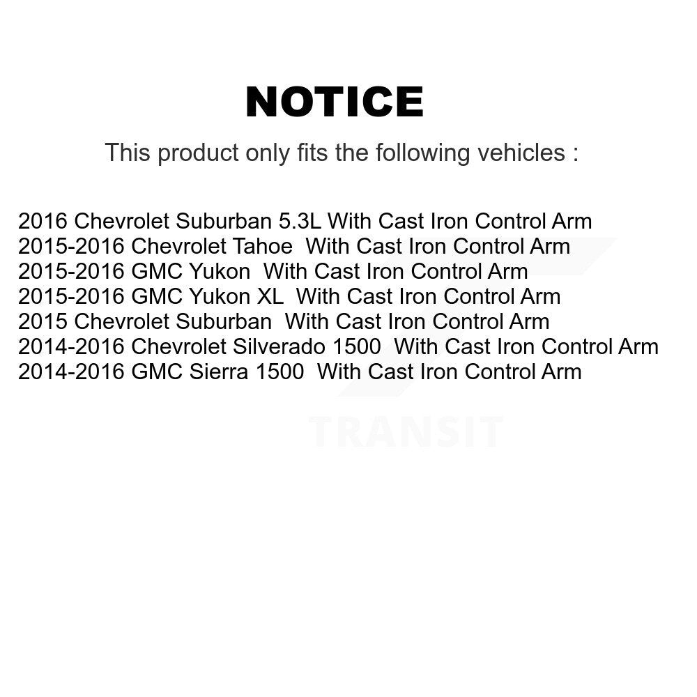 Suspension Control Arm Ball Joint Assembly Kit-KTR-105549 Kit.bestparts.ca