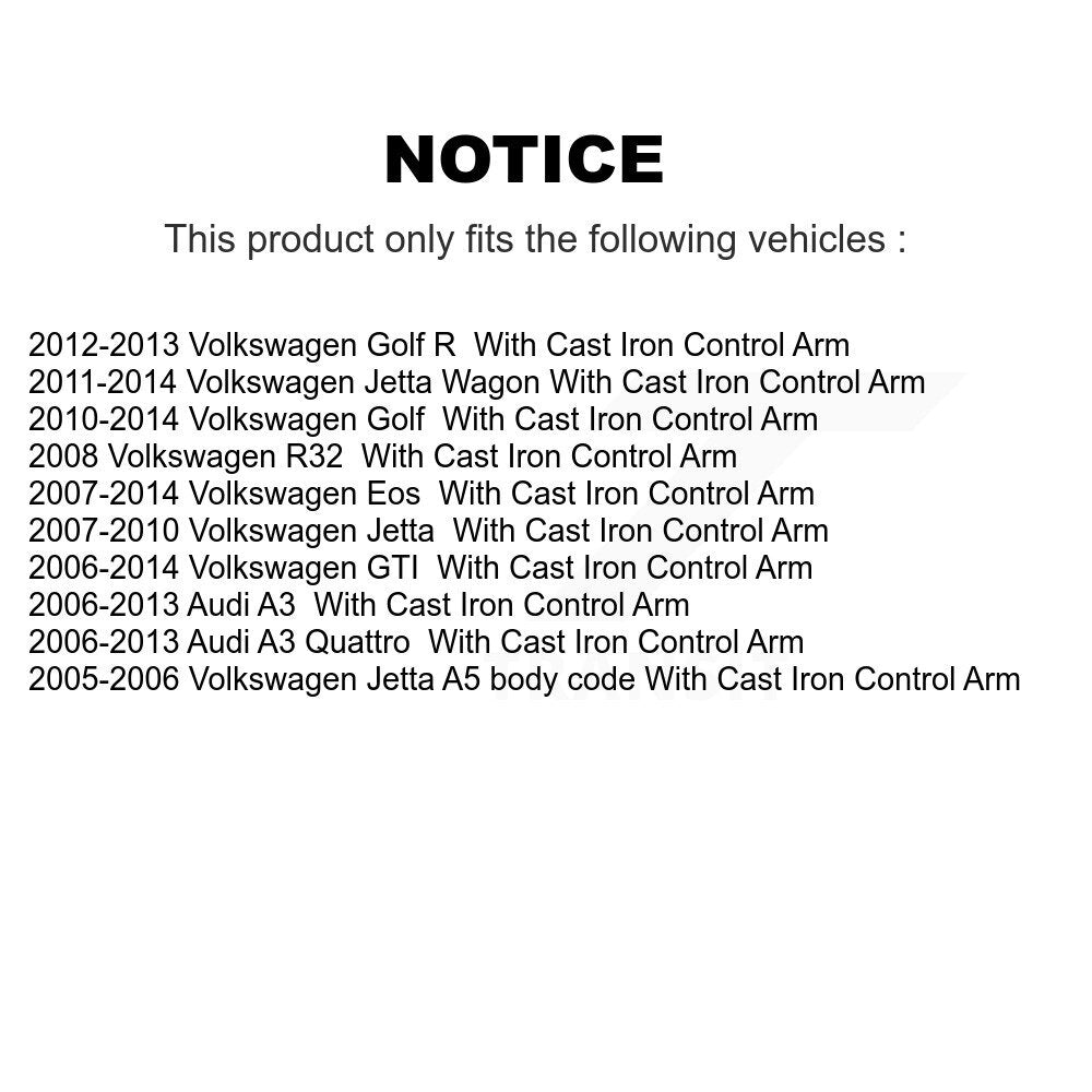 Suspension Control Arm Kit-KTR-105641 Kit.bestparts.ca