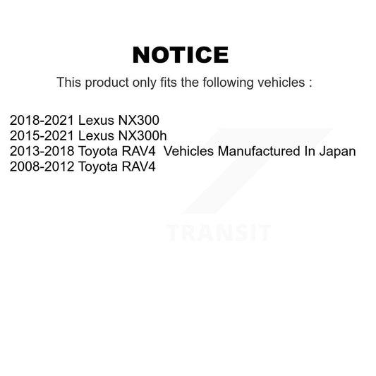 Suspension Control Arm Kit-KTR-105749