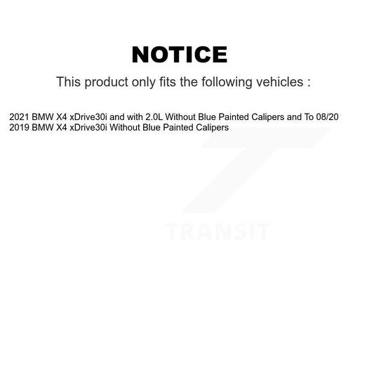 Brake Pads Kit-KTW-100632 - Kit.bestparts.ca