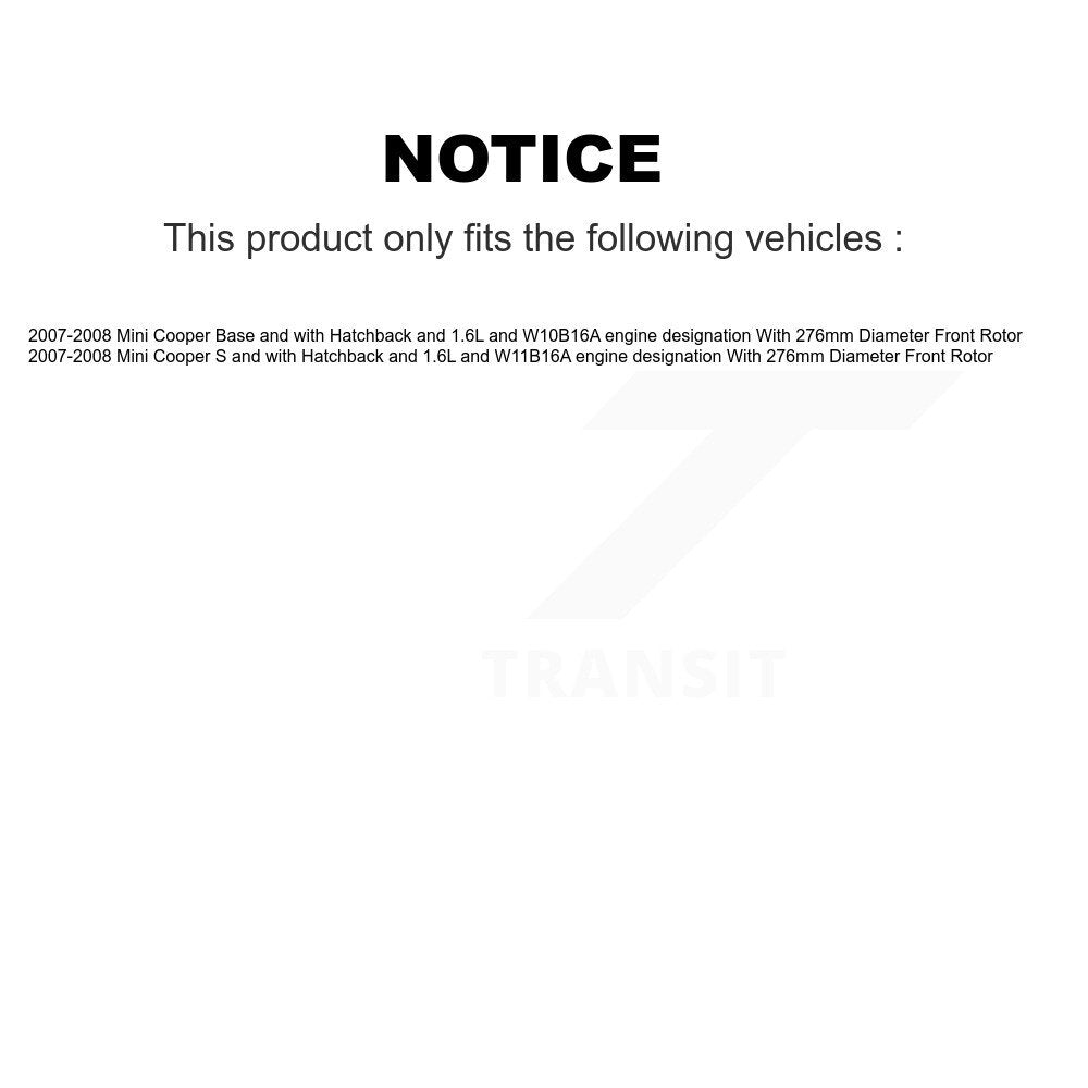 Brake Pads Kit-KTW-101778 - Kit.bestparts.ca Kit.bestparts.ca