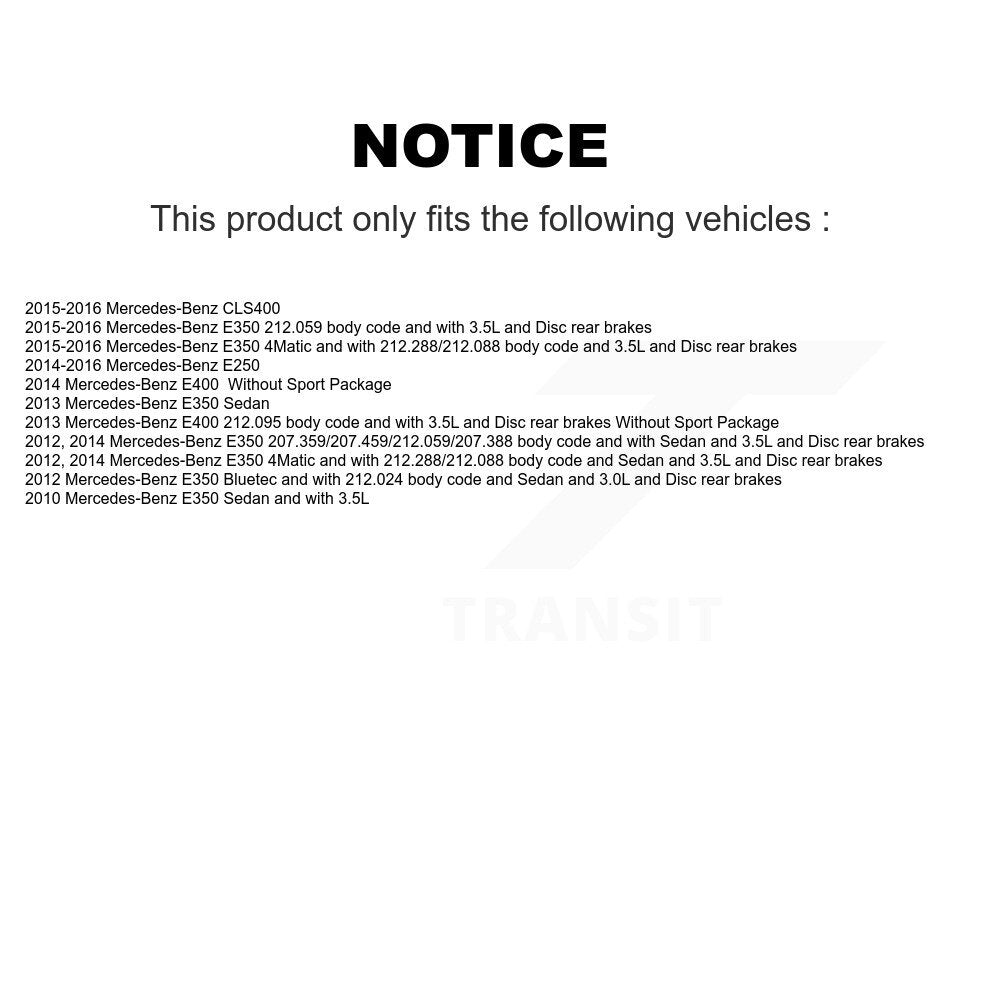 Brake Pads Kit-KTW-101814 - Kit.bestparts.ca Kit.bestparts.ca