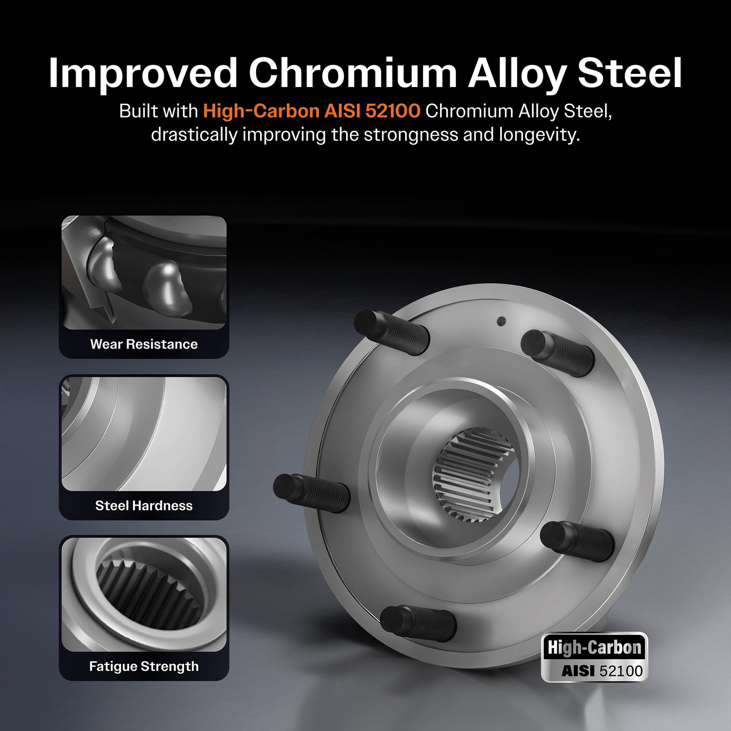 Wheel Bearing Hub Assembly Kit-K7T-104552 - Kit.bestparts.ca Kit.bestparts.ca