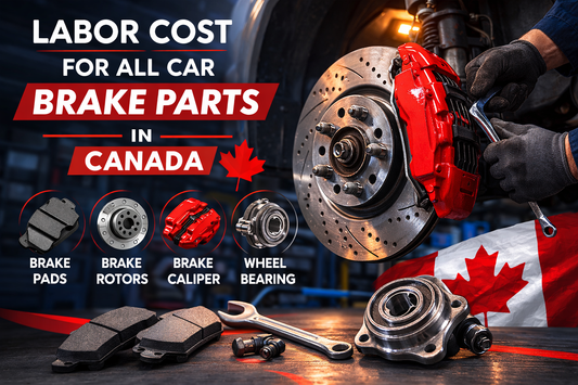 Labor Cost for Car Brake Replacement in Canada