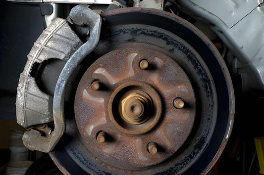 rusted brakes
