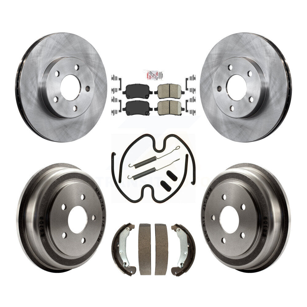 Disc Rotors and Ceramic Brake Pads Kit-K8A-100090