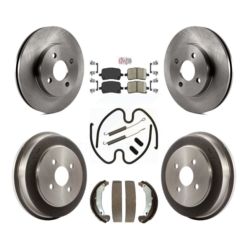 Disc Rotors and Ceramic Brake Pads Kit-K8A-100091 Kit.bestparts.ca