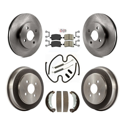 Disc Rotors and Ceramic Brake Pads Kit-K8A-100091
