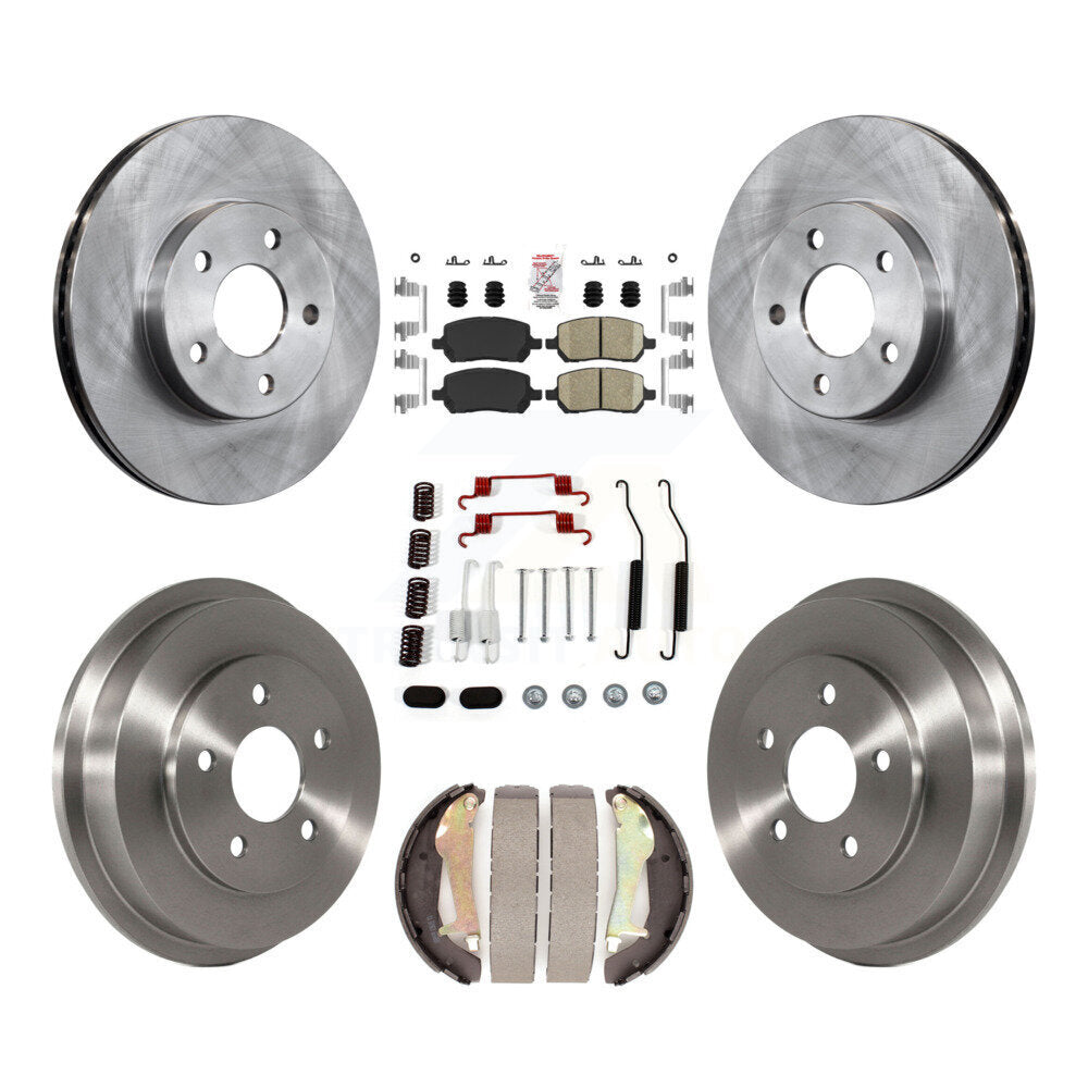 disc rotors and ceramic brake pads-k8a-100093 - Kit.bestparts.ca