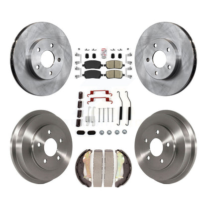 disc rotors and ceramic brake pads-k8a-100093 - Kit.bestparts.ca