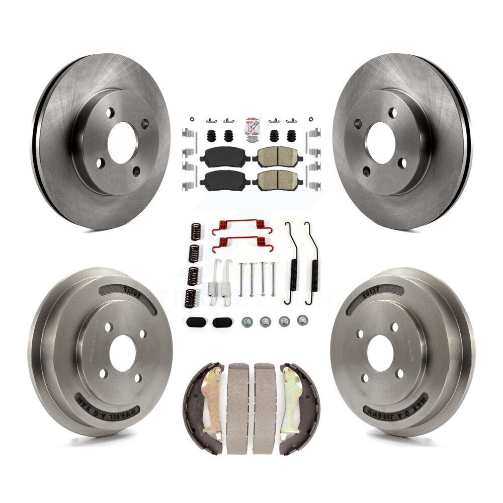 disc rotors and ceramic brake pads-k8a-100095 - Kit.bestparts.ca Kit.bestparts.ca