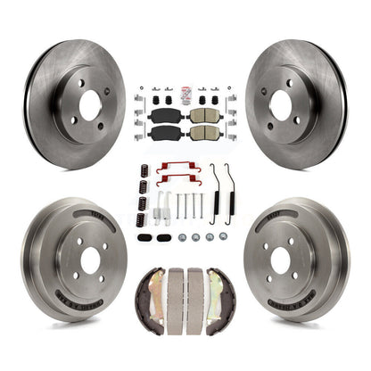 disc rotors and ceramic brake pads-k8a-100095 - Kit.bestparts.ca