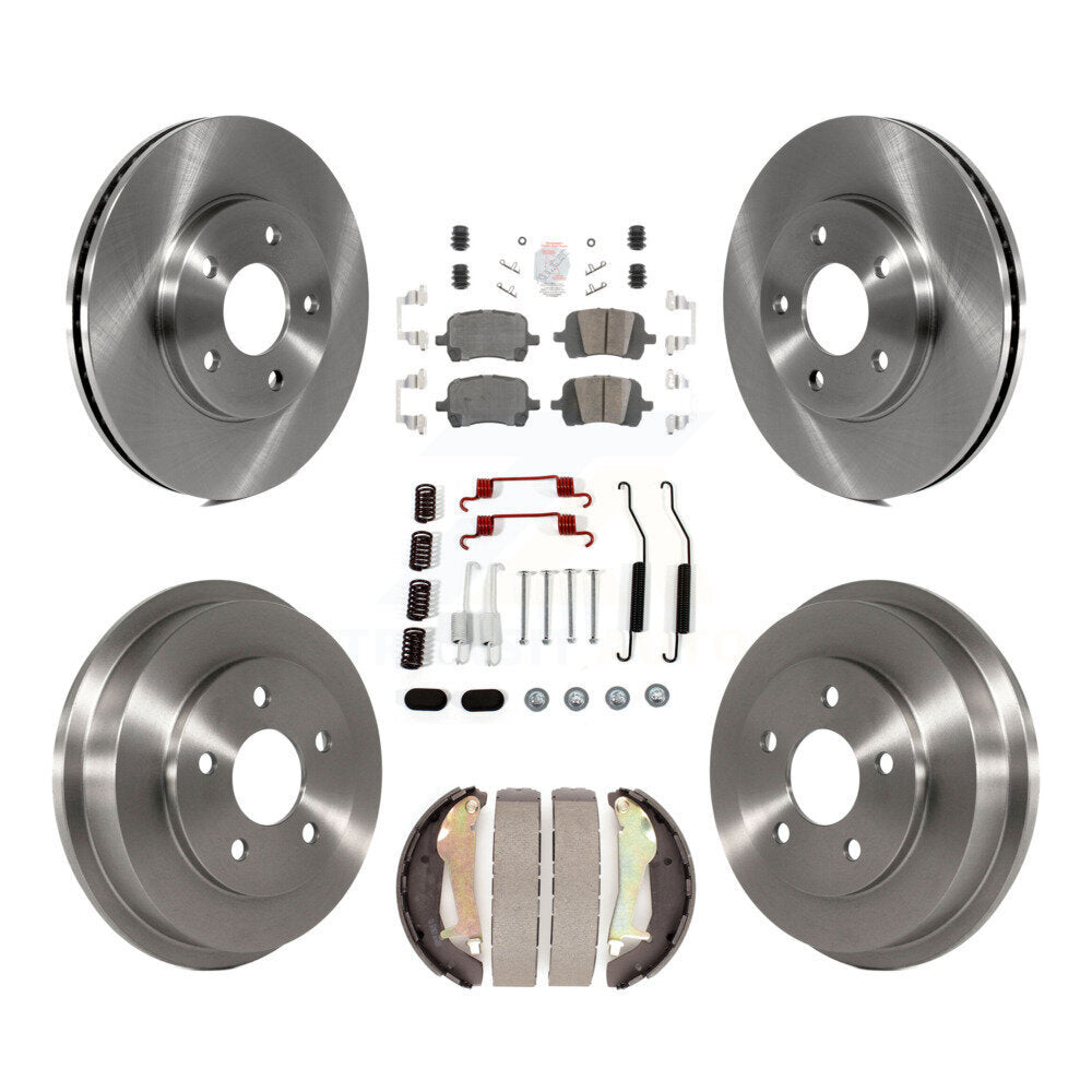 disc rotors and ceramic brake pads-k8a-100100 - Kit.bestparts.ca