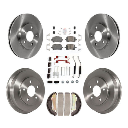 disc rotors and ceramic brake pads-k8a-100100 - Kit.bestparts.ca