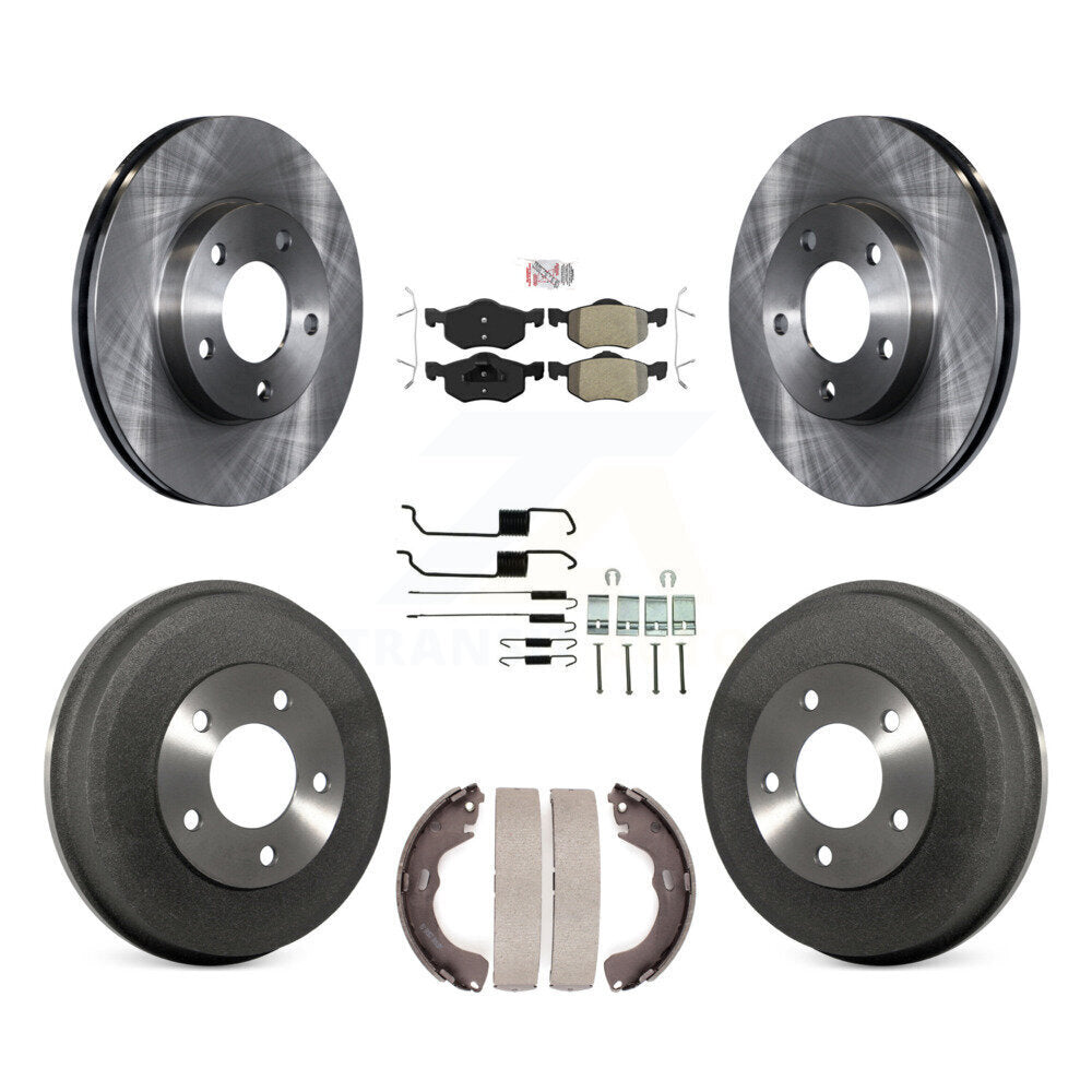 Disc Rotors and Semi-Metallic Brake Pads Kit-K8A-100112 - Kit.bestparts.ca Kit.bestparts.ca