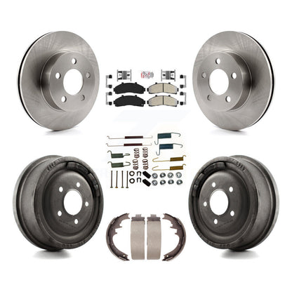 Disc Rotors and Semi-Metallic Brake Pads Kit-K8A-100129 - Kit.bestparts.ca