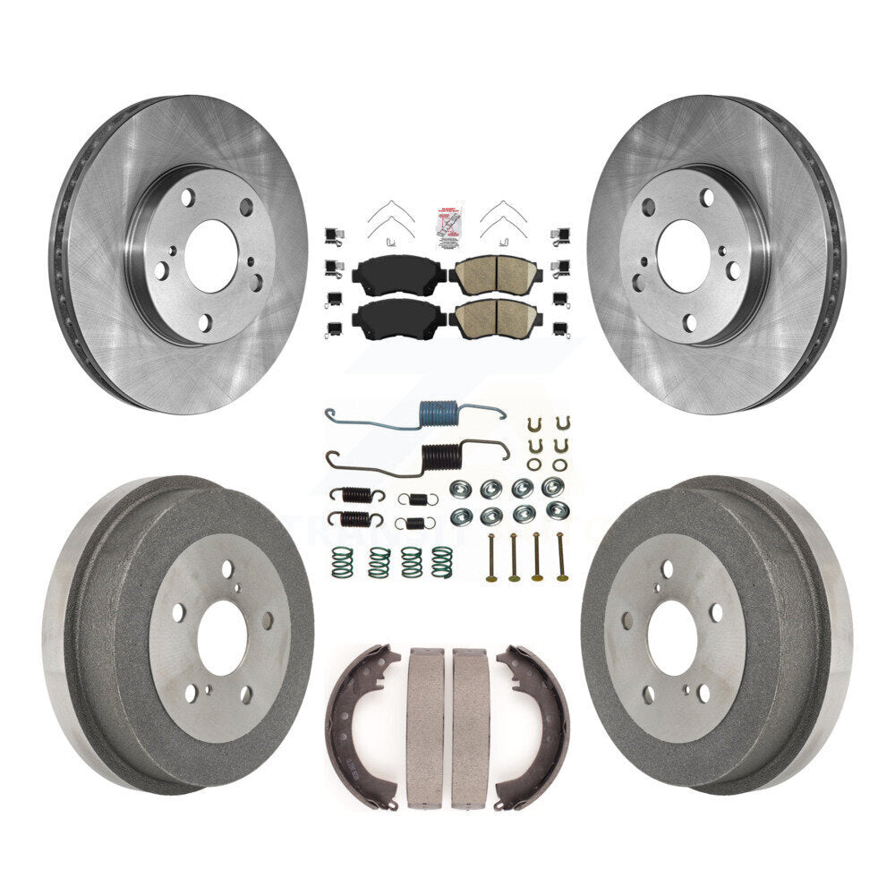 Disc Rotors and Ceramic Brake Pads Kit-K8A-100216 - Kit.bestparts.ca