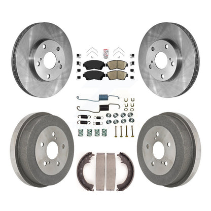 Disc Rotors and Ceramic Brake Pads Kit-K8A-100216 - Kit.bestparts.ca