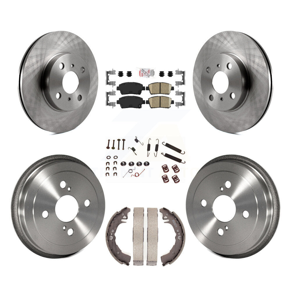 Disc Rotors and Ceramic Brake Pads Kit-K8A-100221 - Kit.bestparts.ca