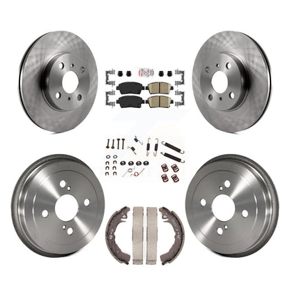 Disc Rotors and Ceramic Brake Pads Kit-K8A-100221 - Kit.bestparts.ca