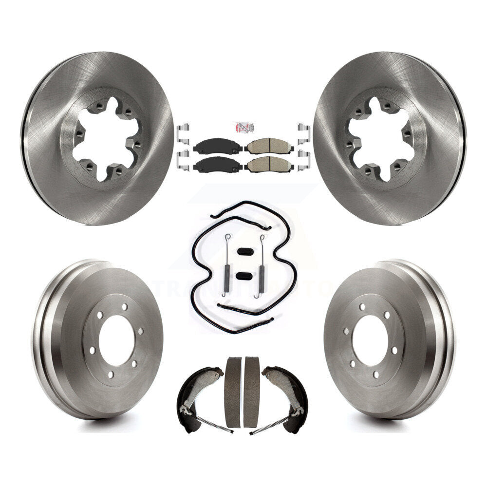 Disc Rotors and Ceramic Brake Pads Kit-K8A-100229 - Kit.bestparts.ca