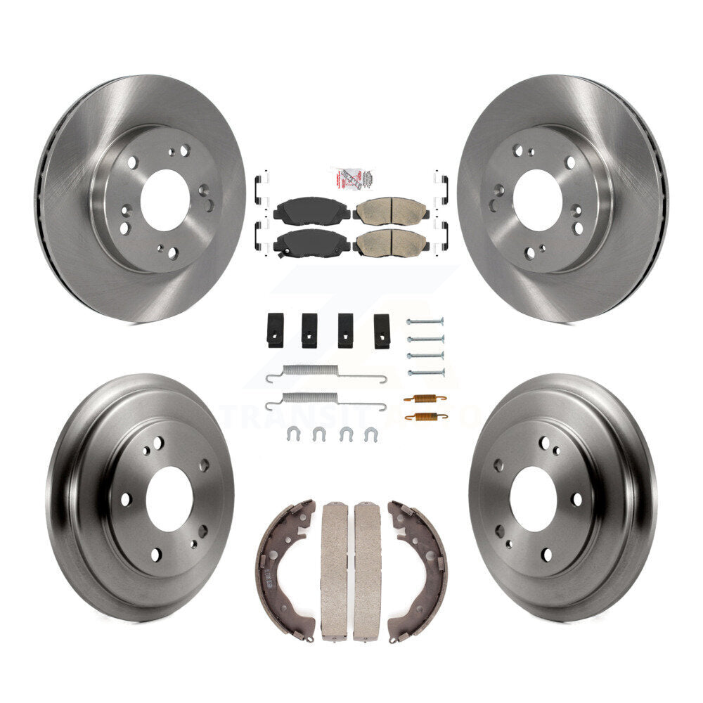 Disc Rotors and Ceramic Brake Pads Kit-K8A-100282 - Kit.bestparts.ca