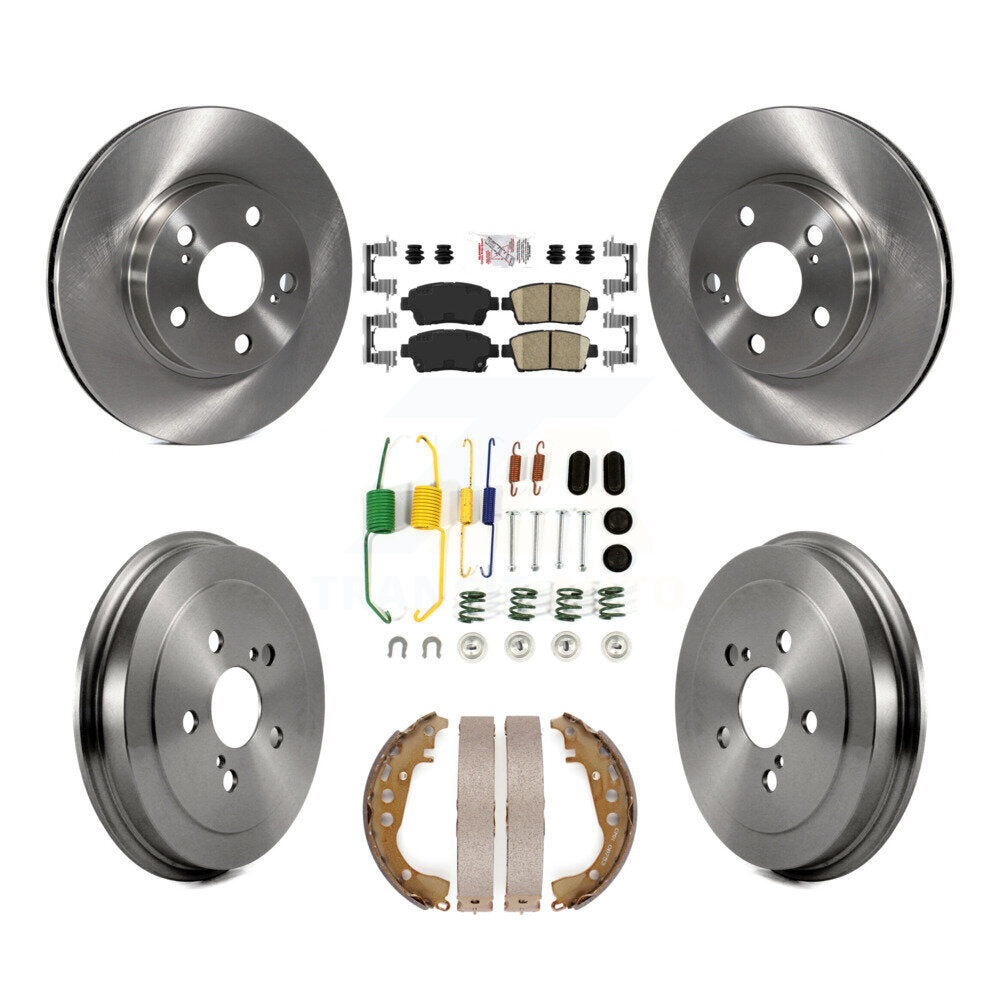 Disc Rotors and Ceramic Brake Pads Kit-K8A-100317 - Kit.bestparts.ca