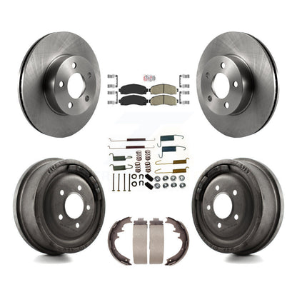 Disc Rotors and Ceramic Brake Pads Kit-K8A-100356 - Kit.bestparts.ca