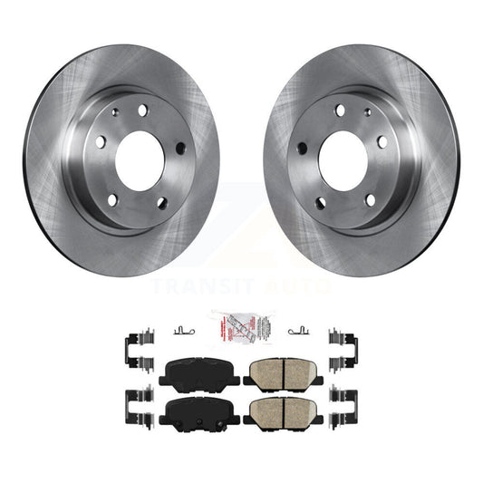 Disc Rotors and Ceramic Brake Pads Kit-K8A-100411 - Kit.bestparts.ca