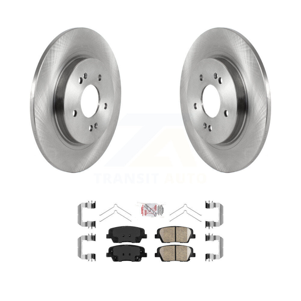 Disc Rotors and Ceramic Brake Pads Kit-K8A-100448