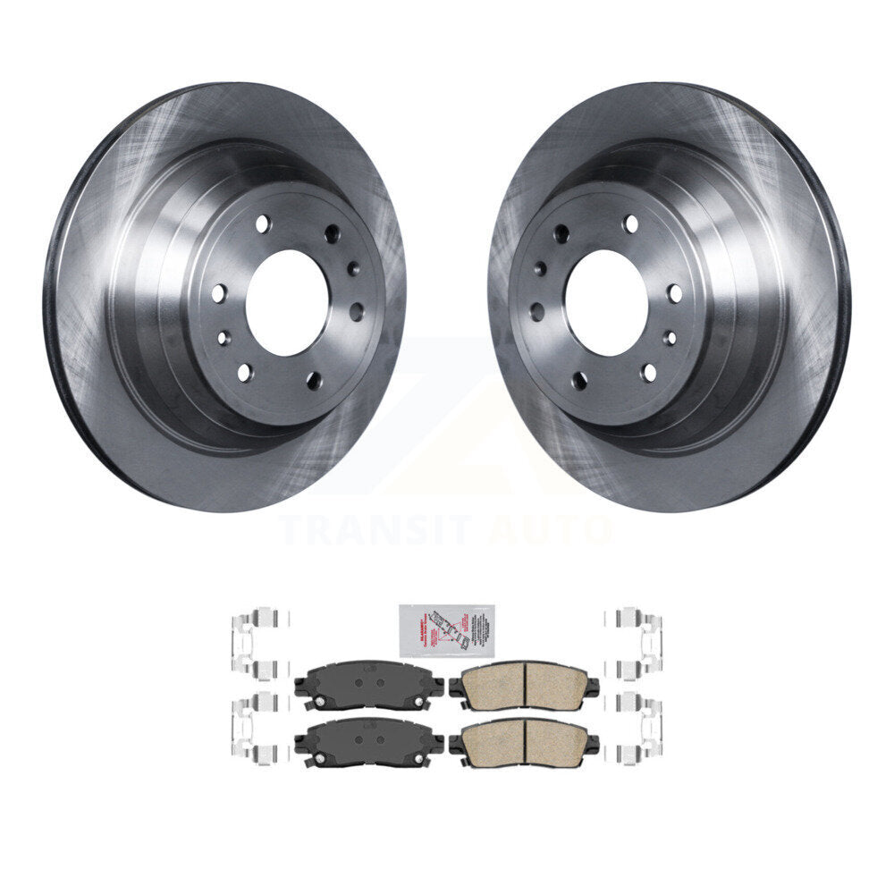 Disc Rotors and Ceramic Brake Pads Kit-K8A-100507 - Kit.bestparts.ca