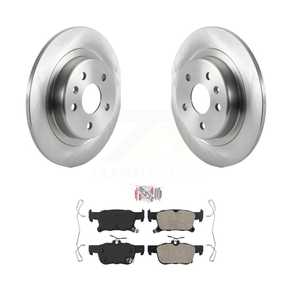Disc Rotors and Ceramic Brake Pads Kit-K8A-100517 - Kit.bestparts.ca