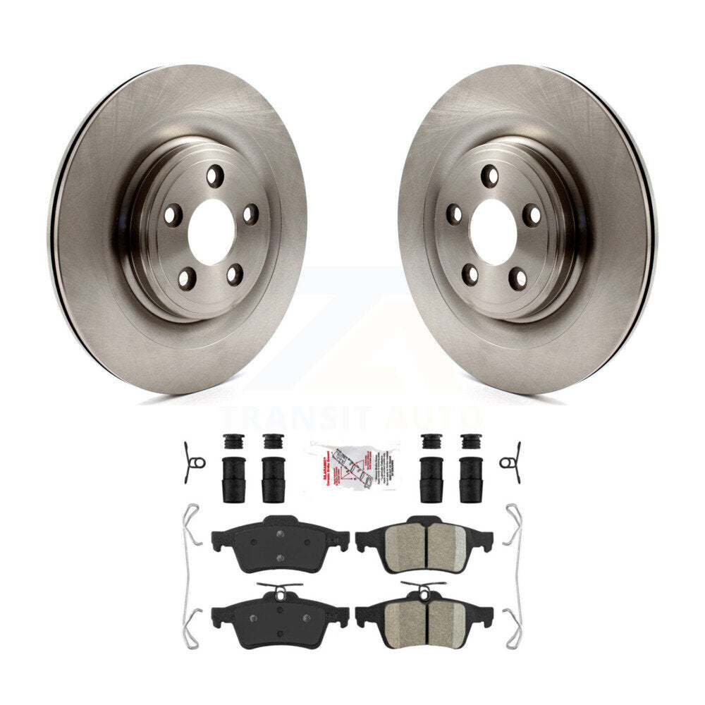 Disc Rotors and Ceramic Brake Pads Kit-K8A-100624 - Kit.bestparts.ca