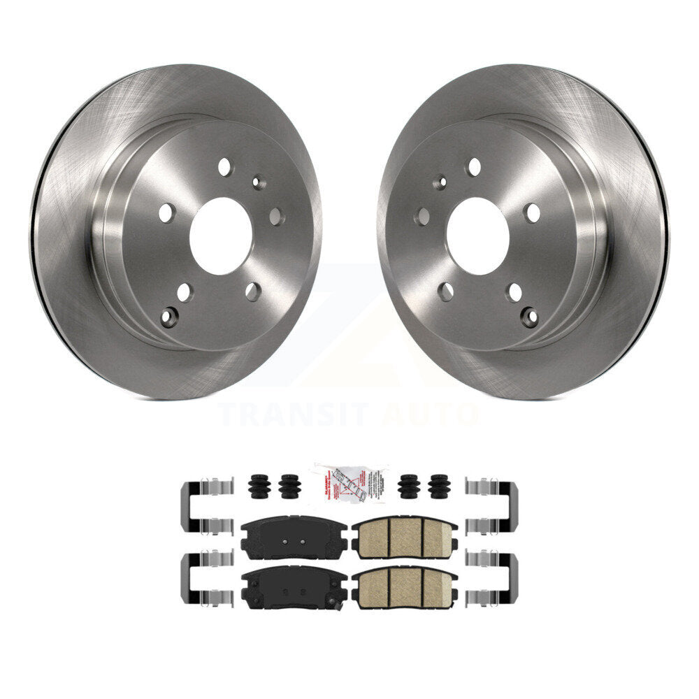 Disc Rotors and Ceramic Brake Pads Kit-K8A-100846 - Kit.bestparts.ca